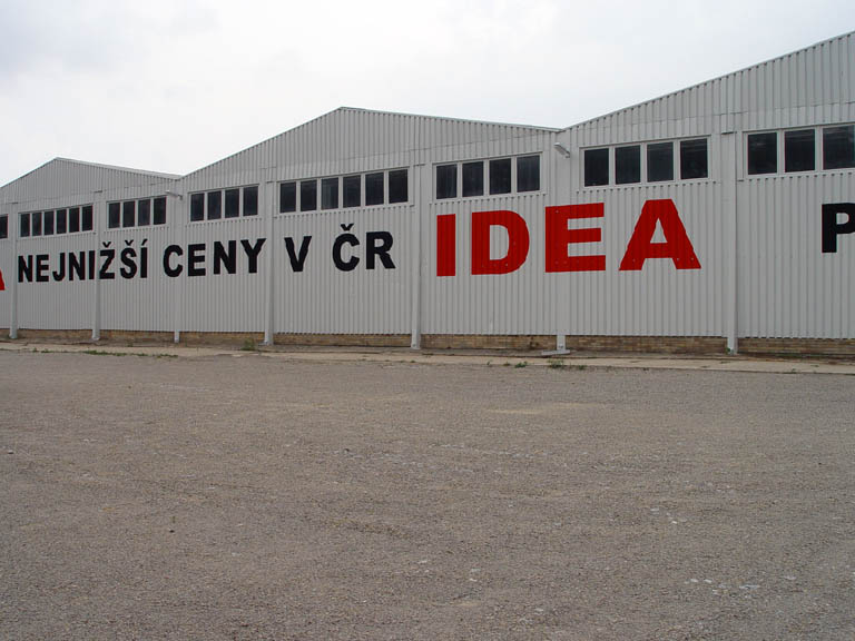 IDEA Brno – nátěr haly