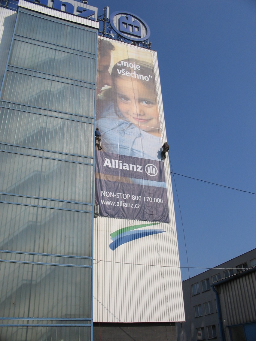 Allainz Brno - reklamní banner